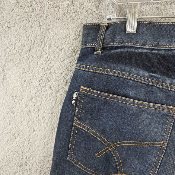 Run With The Bulls Speed Strength Jeans Made With Kevlar Riding Men's Sz 36x32 - Picture 10 of 16